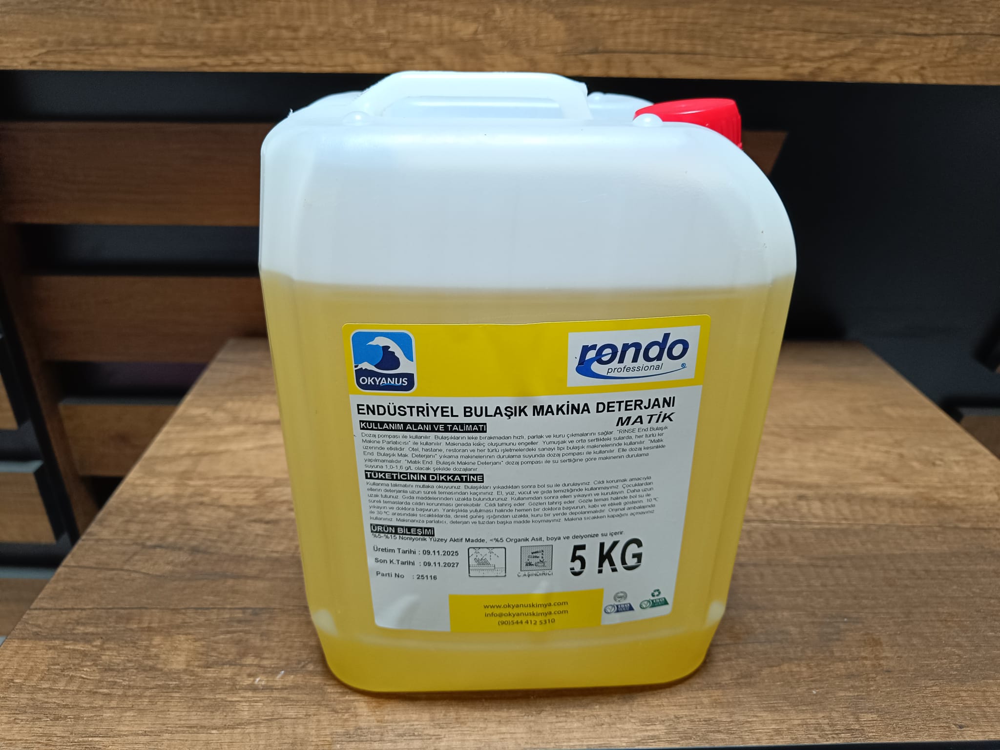 Endüstriyel Bulaşık Makina Deterjanı